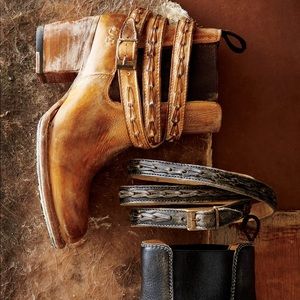 Hand made Italian leather boots